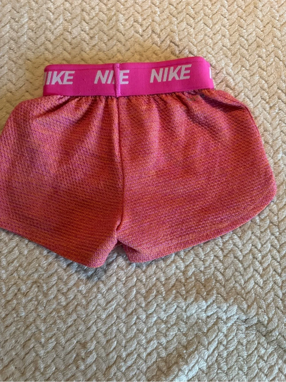 Nike Pink‎ Athletic Shorts with Logo Size 4T